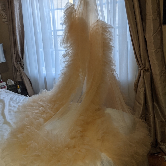 Women's tulle Robe - Picture 7 of 10